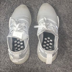 Adidas All White NMDs